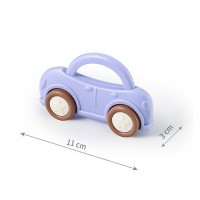 BABYONO Chrastítko s kousátkem Car 0m+