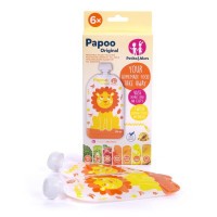 Kapsička na jídlo Papoo Original Lion 6 ks Kapsička na jídlo Papoo Original Lion 6 ks