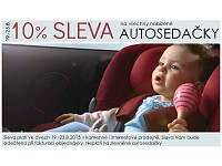 Autosedačka - sleva 10%