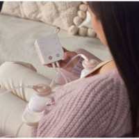 CANPOL BABIES Dvojitá elektrická odsávačka mateřského mléka 2v1 s nosním nástavcem ExpressCare