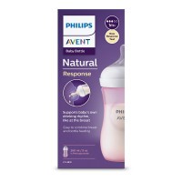 Philips AVENT Láhev Natural Response 260 ml, 1m+, růžová