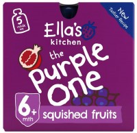 Ella's Kitchen BIO PURPLE ONE ovocné pyré s černým rybízem (5x90 g)