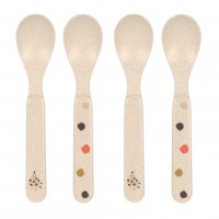 Lässig Dětské lžičky Babies Spoon Set PP/Cellulose Little Mateys