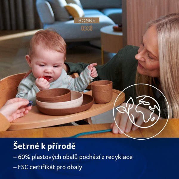 LOVI sada nádobí s hrnečkem 3ks