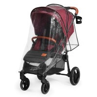 Kočárek sportovní Grande burgundy Kinderkraft + Dětské odrážedlo 2WAY Next