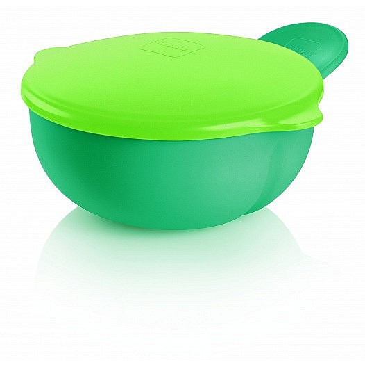 Miska s víčkem MAM Feeding Bowl 6+ měsíců Miska s víčkem MAM Feeding Bowl 6+ měsíců