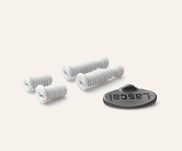 LASCAL sada šroubů k BUGGY BOARD  - 2x krátký šroub, 2x dlouhý šroub, klíč (náhradní díl) - sada šroubů