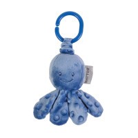 NATTOU Chobotnička vibrační na C kroužku dark blue 20 cm