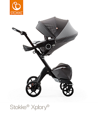 Stokke® Xplory® V5 kočárek Black Athleisure