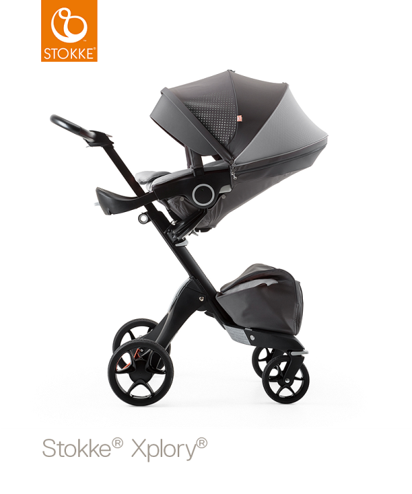 Stokke® Xplory® V5 kočárek Black Athleisure