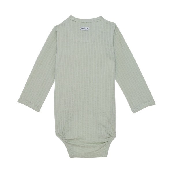 LODGER BODY Romper LS Seersucker Silk