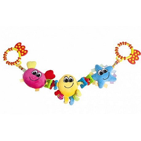 Plyšové chrastítko do kočárku oceán