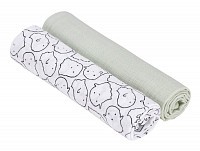 Lässig Bavlněné pleny Swaddle blanket 120x120