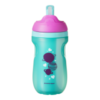 Tommee Tippee Explora 12m+ 260 ml netekoucí termohrnek s brčkem 1 ks