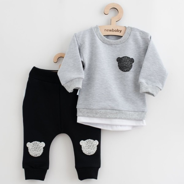 NEW BABY Kojenecká souprava tričko a tepláčky Brave Bear ABS