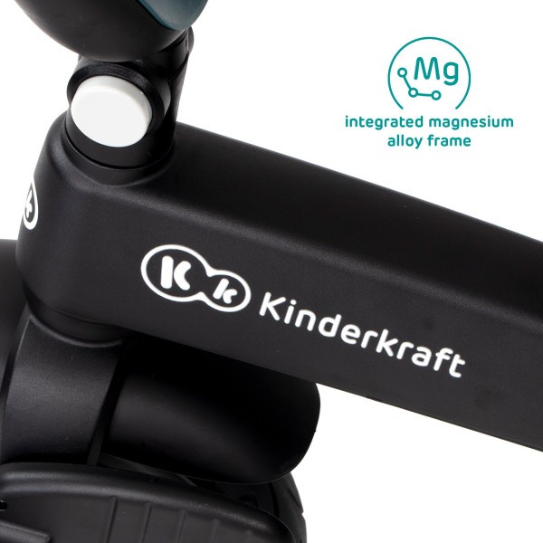 KINDERKRAFT Tříkolka Easytwist Platinum Premium