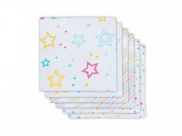 Jollein dětské pleny hydrofilní Stardust 6ks