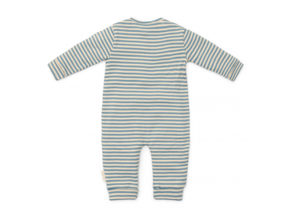 LITTLE DUTCH Overal Stone Blue Stripe