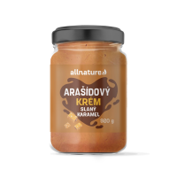 ALLNATURE Arašídový krém - slaný karamel ALLNATURE Arašídový krém - slaný karamel