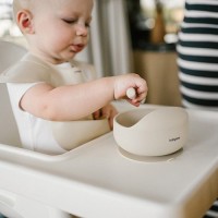 BABYONO Miska silikonová s přísavkou 6m+