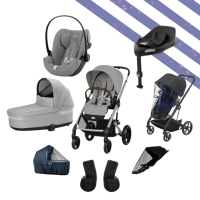 CYBEX Akční set BALIOS S LUX + Hluboká korba + EMITEX pláštěnka 2v1 + ZOPA univezrální moskitiéra na korbu a sporťák + autosedačka Cybex CLOUD G I-SIZE PLUS + Cybex BASE G + adaptéry na autosedačku 2024