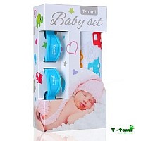 Baby set - bambusová osuška + kočárkový kolíček Baby set - bambusová osuška + kočárkový kolíček