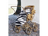 Elodie Details Fusak do kočárku - Zebra Sunshine
