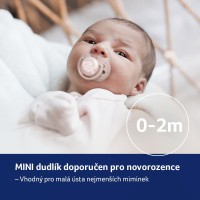 LOVI Mini dudlík BABY SHOWER 0-2m 2ks