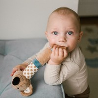 BABYONO Hračka pískací s kousátkem 3m+