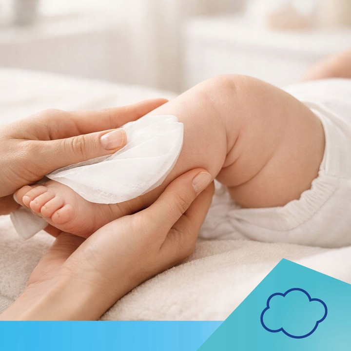 CANPOL BABIES Jednorázové bambusové ručníky 120 ks