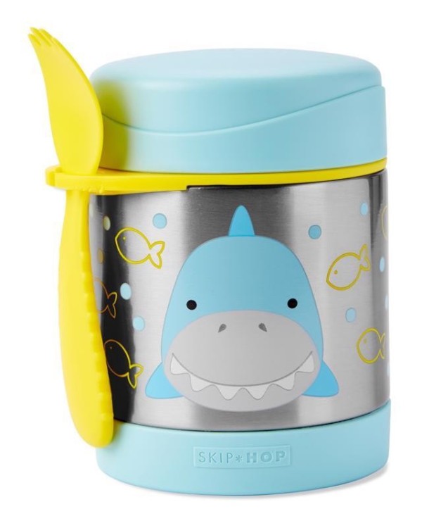 SKIP HOP Zoo Termoska na jídlo se lžičkou/vidličkou 325 ml, 3r+