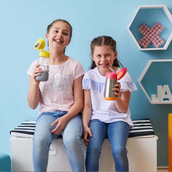 B.BOX Lahev na pití s brčkem 450 ml