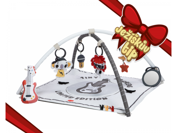 TINY LOVE Hrací deka s hrazdou čtvercová Gymini Tiny Rockers - Gymini Tiny Rockers