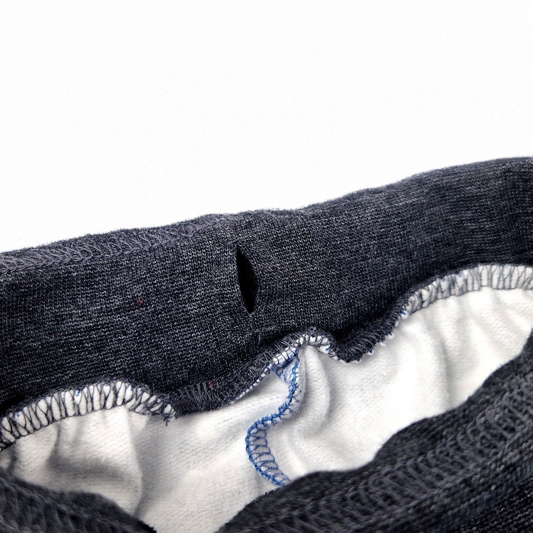 LITTLE ANGEL Tepláky - denim lvíčci