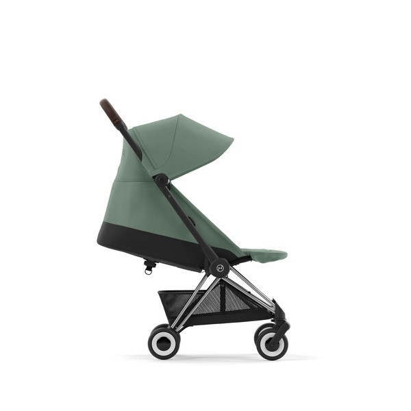 CYBEX COYA Chrome Dark Brown  Golfový kočárek