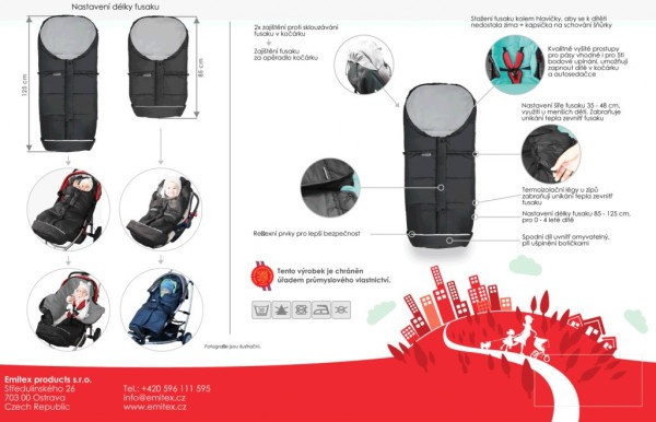 Emitex Fusak MONTI 125 cm