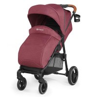 Kočárek sportovní Grande burgundy Kinderkraft + Dětské odrážedlo 2WAY Next