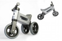 Odrážedlo FUNNY WHEELS Rider Sport modré 2v1, výška sedla 28/30cm nosnost 25kg 18m+ v sáčku
