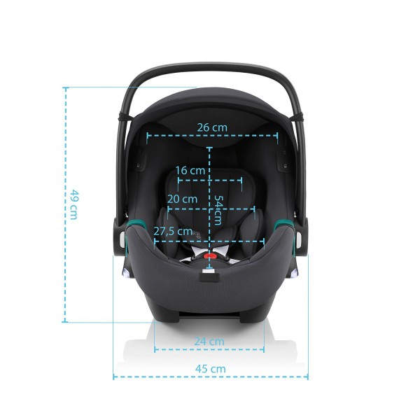 BRITAX RÖMER Autosedačka Baby-Safe 3 i-Size 40-80cm