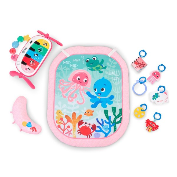 BABY EINSTEIN Deka na hraní s aktivitami 4v1 Kickin' Tunes™ Jellyfish Jamboree™ 0m+
