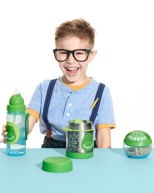 SKIP HOP Zoo Termoska na jídlo se lžičkou/vidličkou 325 ml, 3r+