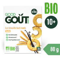 GOOD GOUT BIO VANILKOVÁ KOLEČKA 80 G GOOD GOUT BIO VANILKOVÁ KOLEČKA 80 G