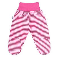 Kojenecké polodupačky New Baby Classic II s růžovými pruhy Kojenecké polodupačky New Baby Classic II s růžovými pruhy