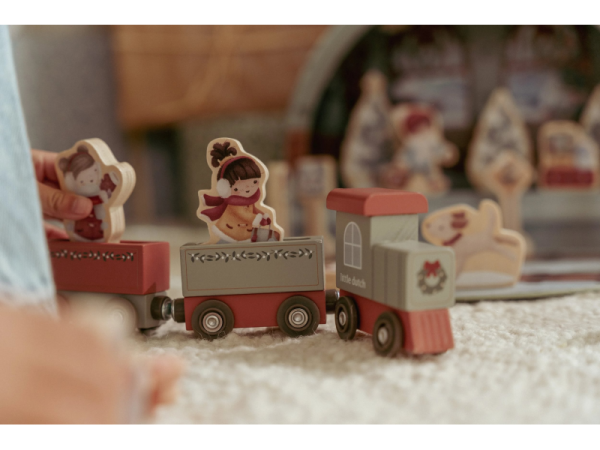 LITTLE DUTCH Adventní kalendář Vlakové nádraží