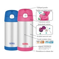 Thermos Dětská termoska s brčkem