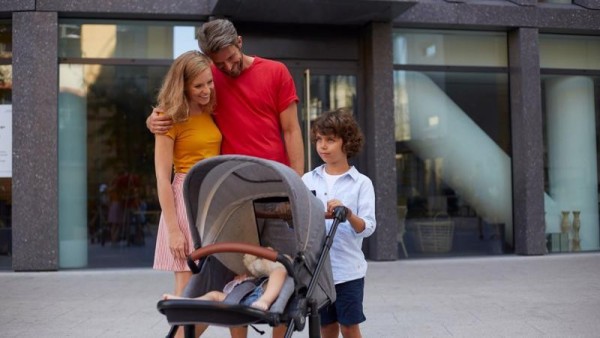 KINDERKRAFT Kočárek kombinovaný Prime 3v1  + koš na pleny Angelcare