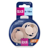 LOVI Dudlík silikonový dynamický PRIME 6-18m 2ks