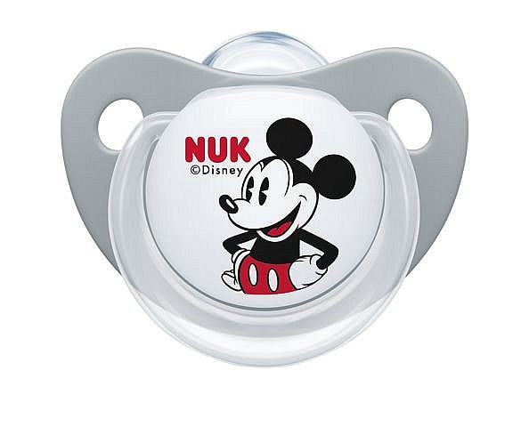 Dudlík NUK MICKEY,SI,V2 (6-18m.) box