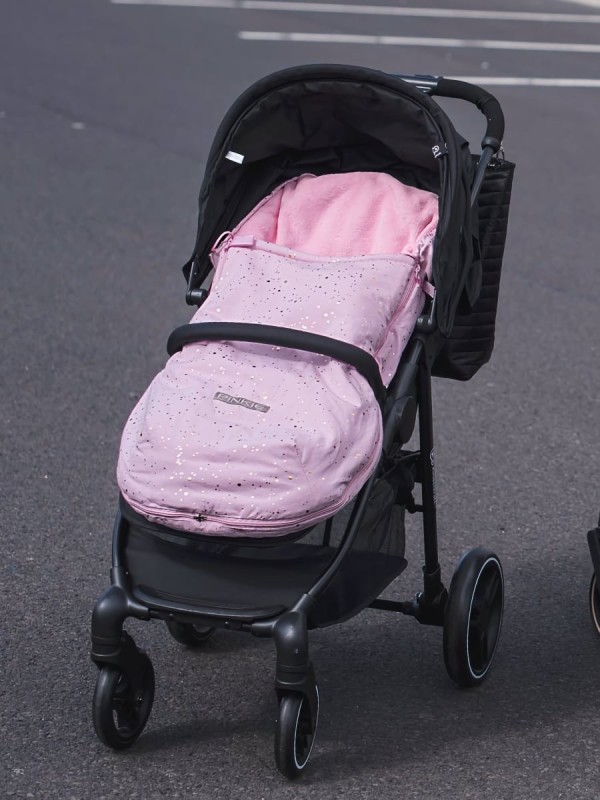 PINKIE Fusak Shine Gold - lehký 6m-2.5roku
