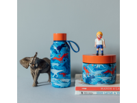 QUOKKA Nerezová termoláhev Solid Kids s poutkem 330 ml